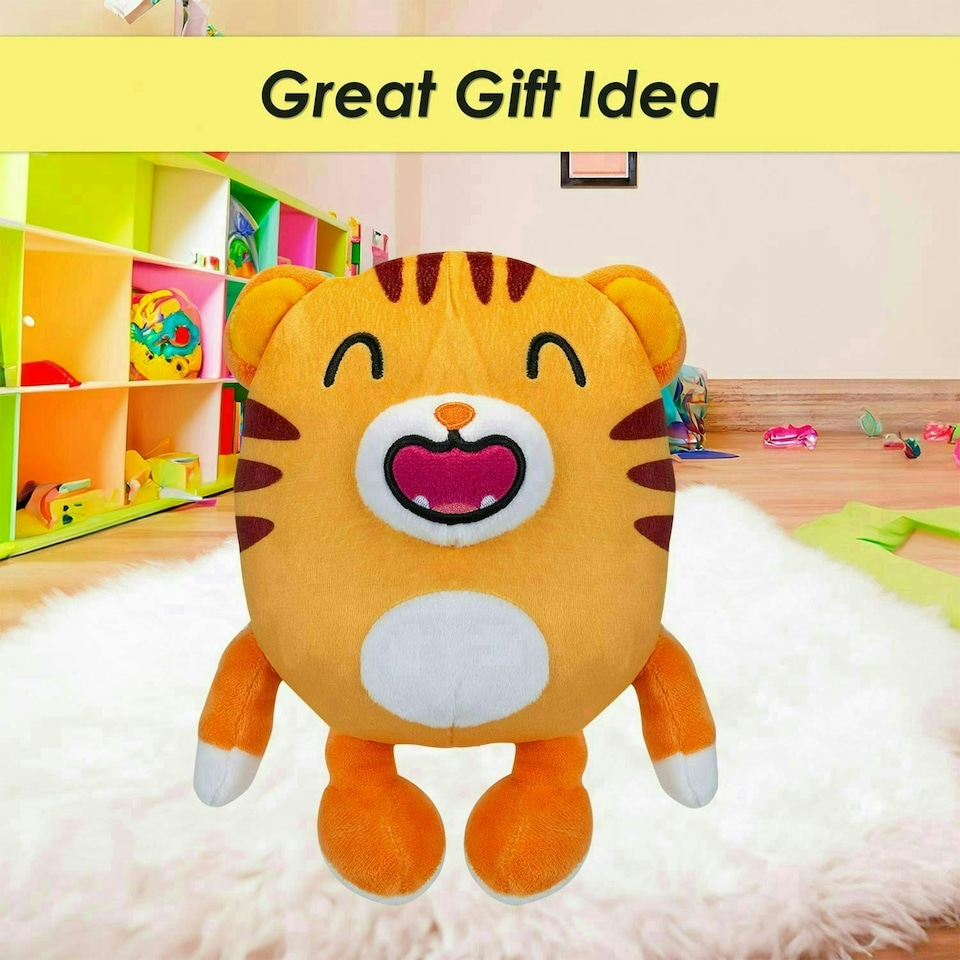 image 1 of Jasper Pinata Smashlings Soft Toy Cute Plushie Huggable Cuddly 20cm Orange