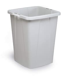 Durable 90L Waste Bin Grey | Square Recycling Bin | Food Bin | DURABIN | Grey