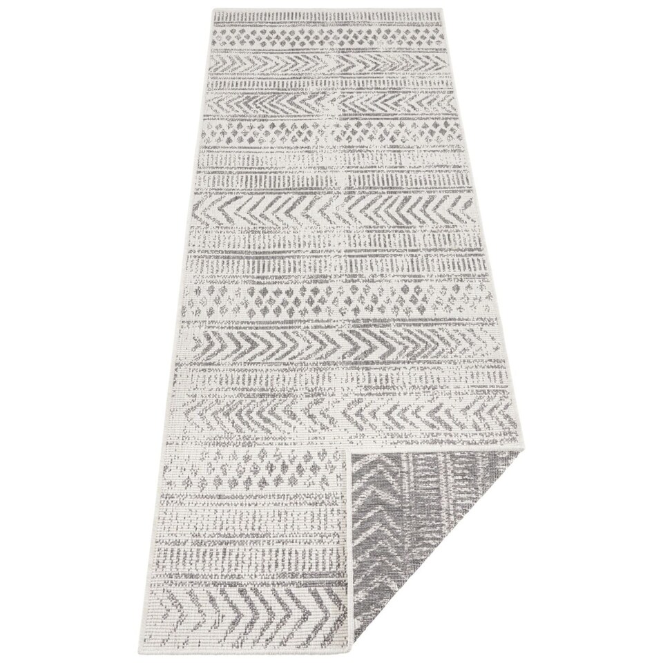 image 1 of The Rugs Reversible Geometric Indoor Outdoor Flatweave Rug Polypropylene