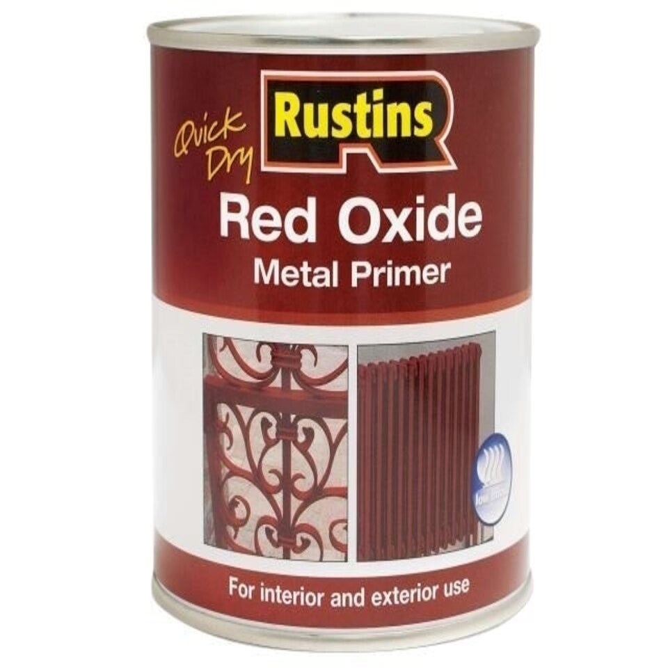 Quick Dry Red Oxide Metal Primer 250ml - RUSROMP250Q