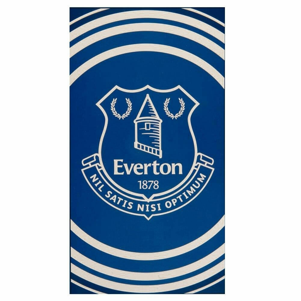 Everton FC Pulse Beach Towel - Royal Blue - One Size