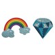 image 4 of Small World Toys Diamond Design Stickers Fantasia And Fun