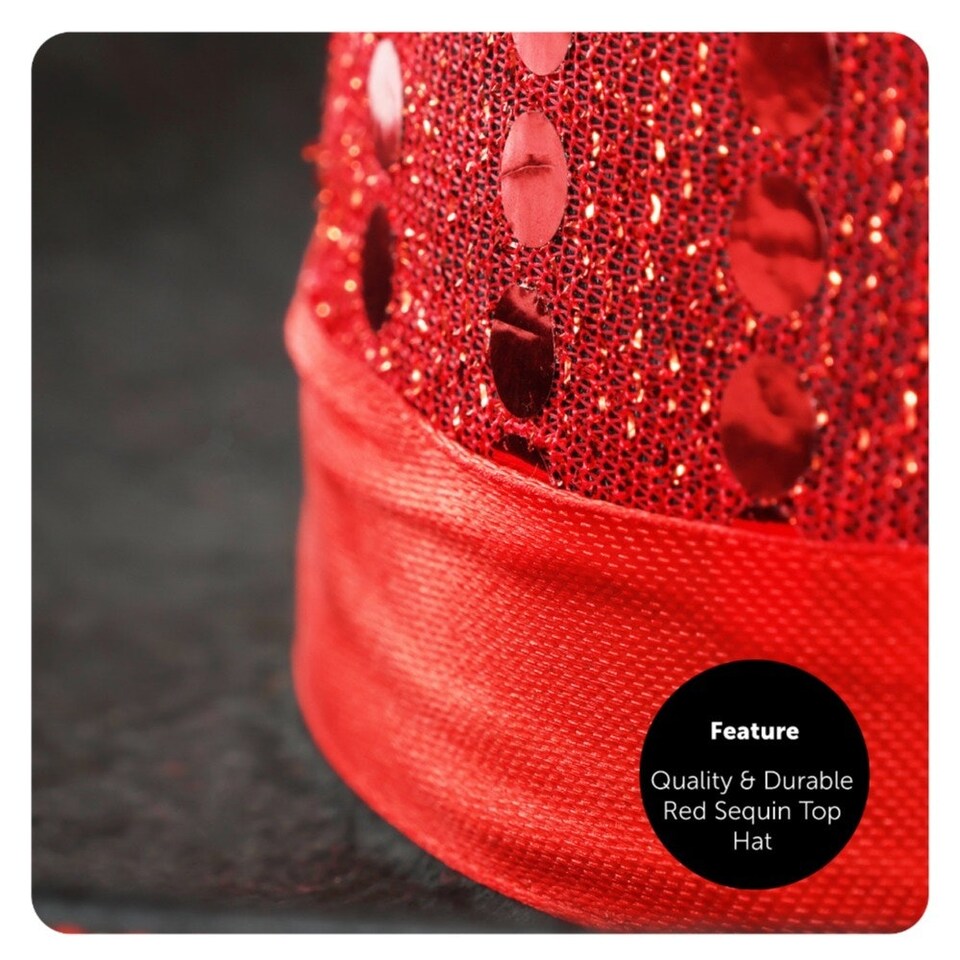 image 1 of Long Red Gloves - Satin Ruched Red | One Size