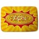 image 3 of Round pizza pop art retro (Bathroom Set)