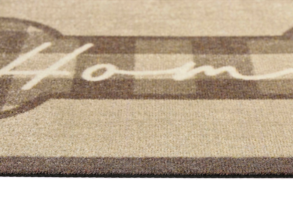 image 1 of Howler & Scratch Mat Plaid Home 50x75 Door Mat