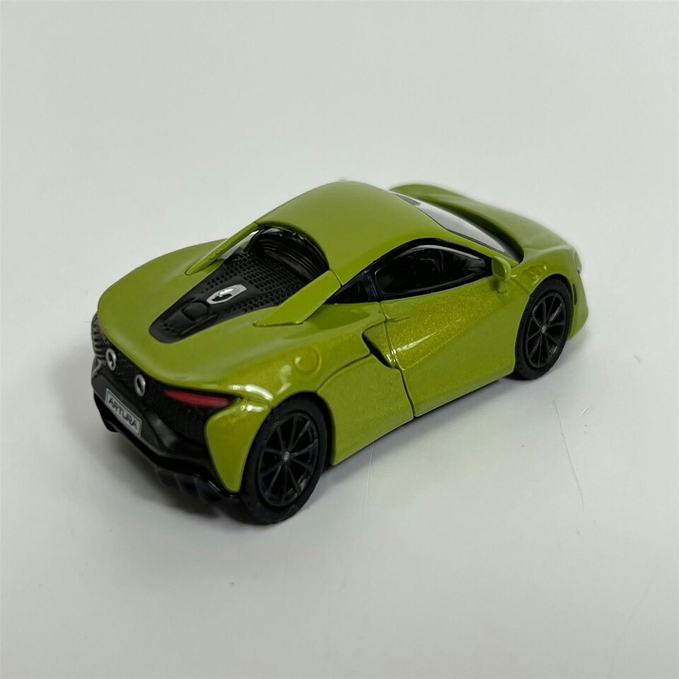 image 1 of McLaren Artura Flux Green RHD 1:64 Scale Mini GT MGT00496R