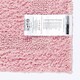 image 3 of Homescapes Luxury Reversible Cotton Shower Mat - Blush Pink Pink