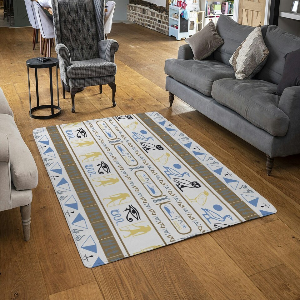 image 1 of Heiroglyphs (Rug) Multi | Large: 140x200cm