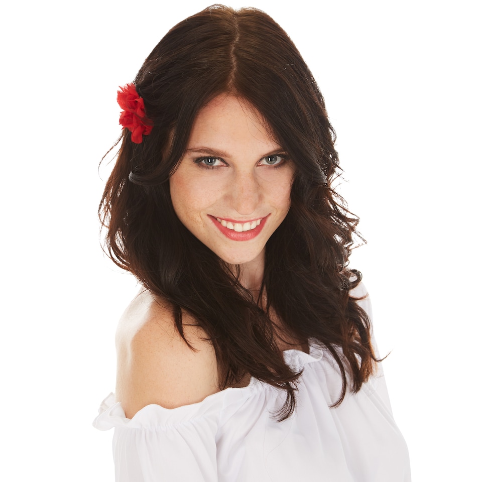 image 1 of Womens Gypsy Costume | Red | red/white | M | 1