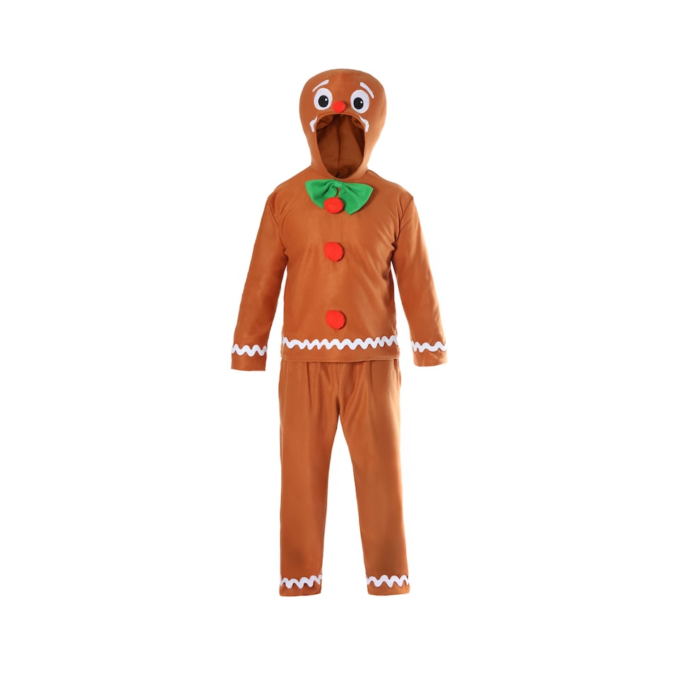 image 1 of Ginger Bread Man Costume | Brown | S