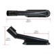 image 6 of SPARES2GO Soft Dusting Brush for Titan Vacuum TTB774VAC 16L TTB775VAC 20L TTB776VAC 30L TTB777VAC 40L Swivel Tool 35mm
