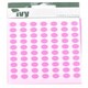 image 5 of Pack of 490 Pink 8mm Sticky Dots - Labels Stickers pink