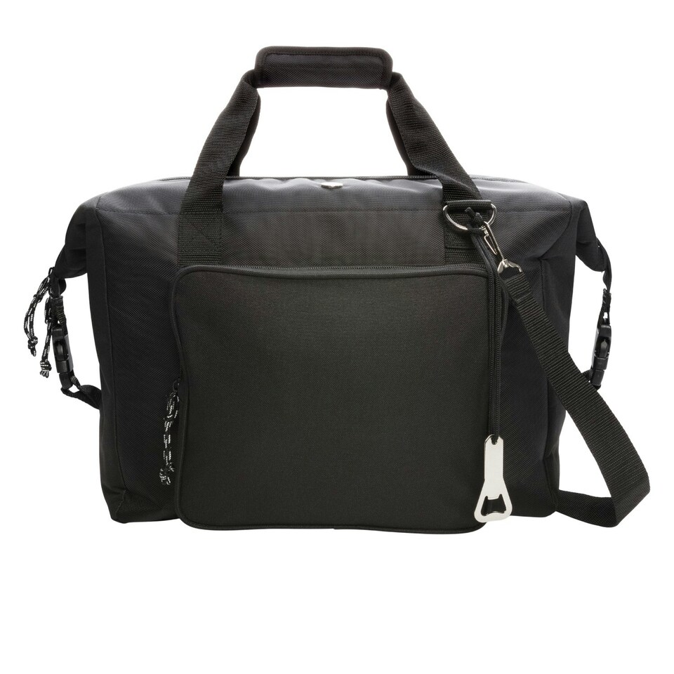 image 1 of Swiss Peak 40L Plain Cooler Bag - Black - One Size Black | One Size