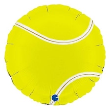 Tennis Ball Round Foil Helium Balloon 46cm / 18 in