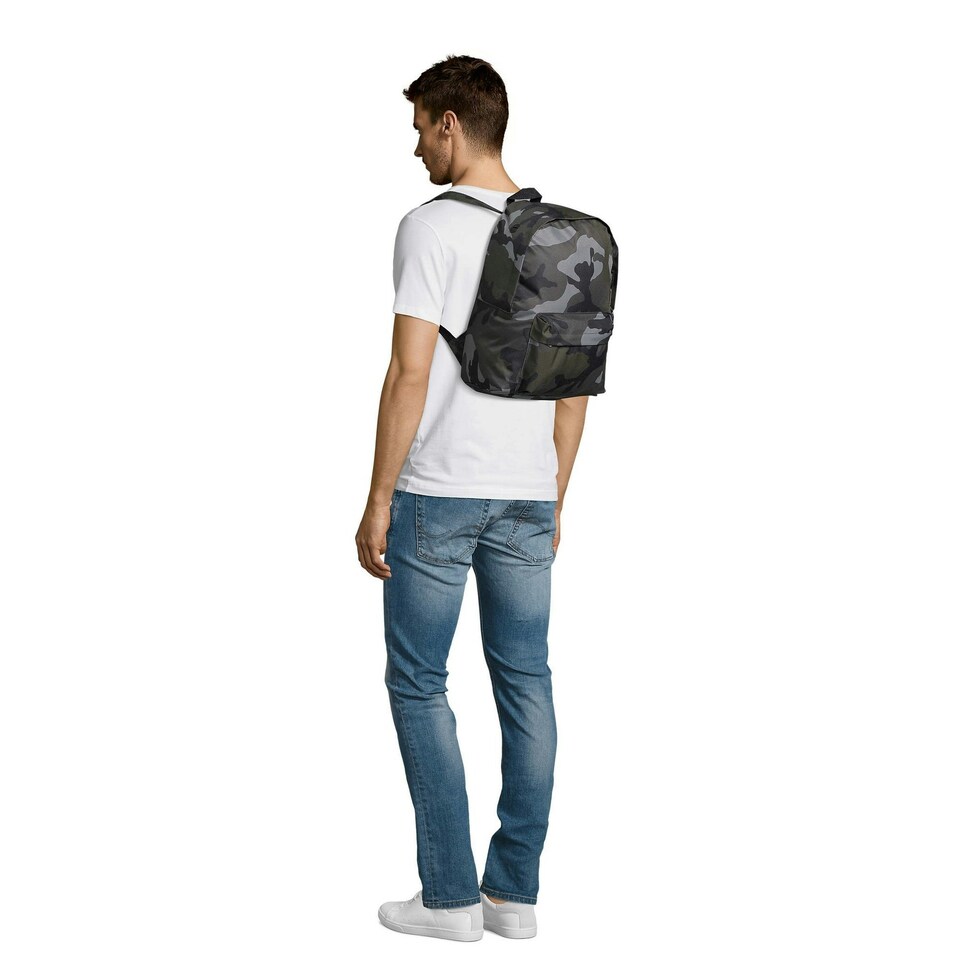 image 1 of SOLS Rider Backpack / Rucksack Bag - Camouflage - ONE