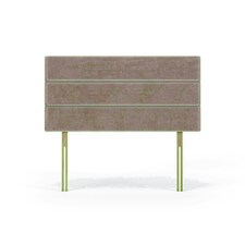 Milan Mink Naples Velvet Headboard Small Double N/A