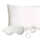 image 2 of Silk Addict 100% Mulberry Silk Gift Set - Ivory