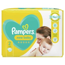 Pampers Mini Size 2 31s x 4