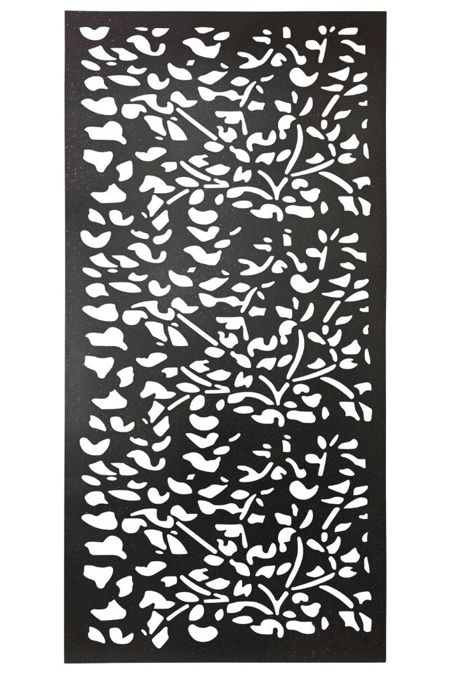 image 1 of Amarelle Extra Large Metal Leaf design Decorative Garden screen 120cm X 60cm | Multi
