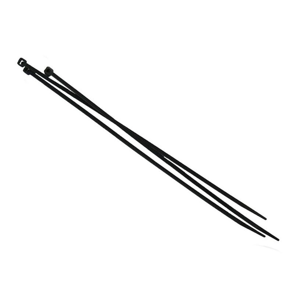 Faithfull Cable Ties - Black - (100) Black 250mm X 3.6mm