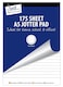 image 3 of 175 Sheet Bumper Jotter Pad