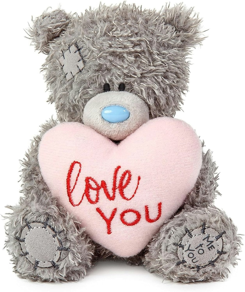 image 1 of Me To You Bear 4" Love You Padded Heart