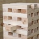 image 7 of Giant Wooden Jenga Style Tumbling Tower Garden Party Game