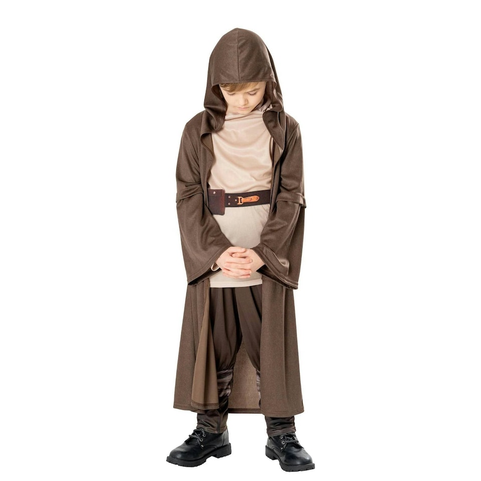 image 1 of Star Wars: Obi-Wan Kenobi Boys DLX Costume - Brown - 7-8 Years 7-8 years