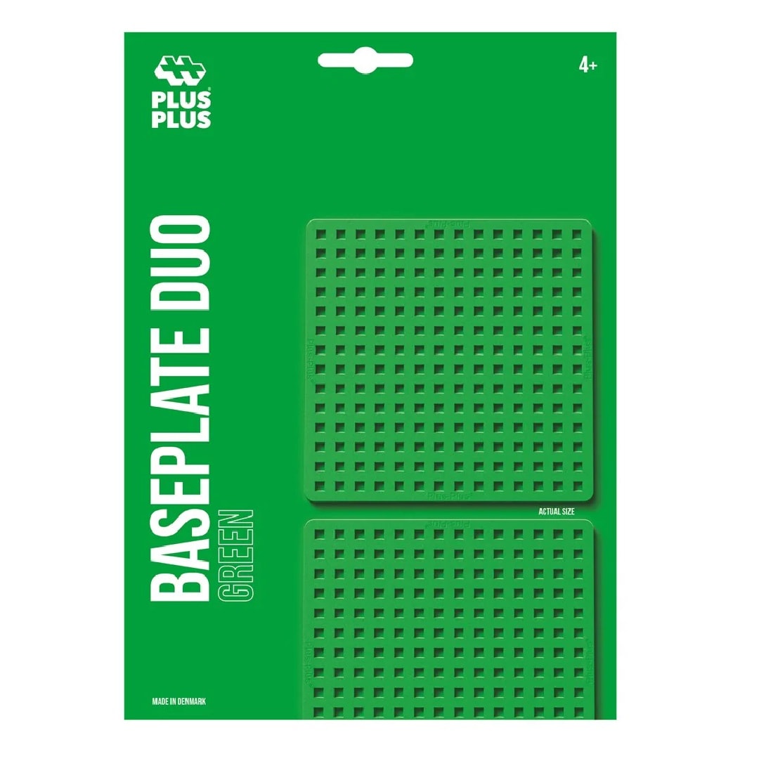 Plus Plus Baseplate Duo Pack (2 Pieces)