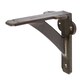 image 1 of Hammer & Tongs Iron Shelf Bracket - D100mm - Raw
