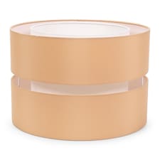 ValueLights Sophia Large Sand 2 Tier Ceiling Light Shade & Bulb | Yellow