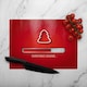 image 2 of Christmas Loading Dining Glass Chopping Board | Multi