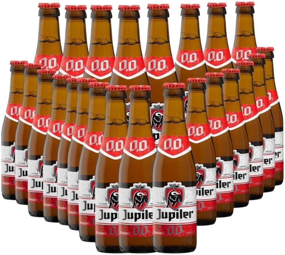 image 1 of Jupiler Pils Belgian Alcohol Free Lager 0.0% 24 x 250ml