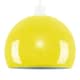 image 1 of ValueLights Arco Gloss Yellow Dome Ceiling Pendant Light Shade | Yellow