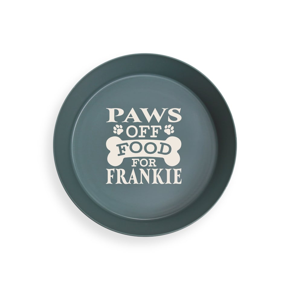 image 1 of Pre-personalised Dog Bowl Featuring Popular Names, Breeds and Captions - Freddie - Over 60 Titles Available