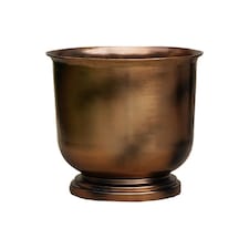 Outdoor Hampton Urn - Metal - L34 x W34 x H35 cm - Copper Copper