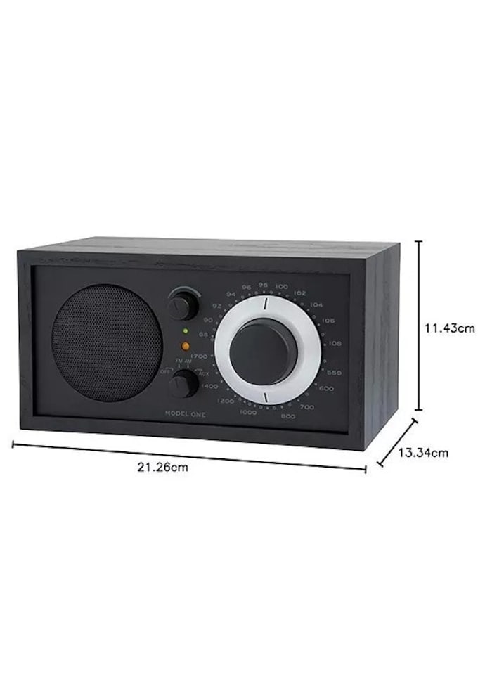 image 1 of Tivoli Audio Model One AM FM Table Radio Black Silver