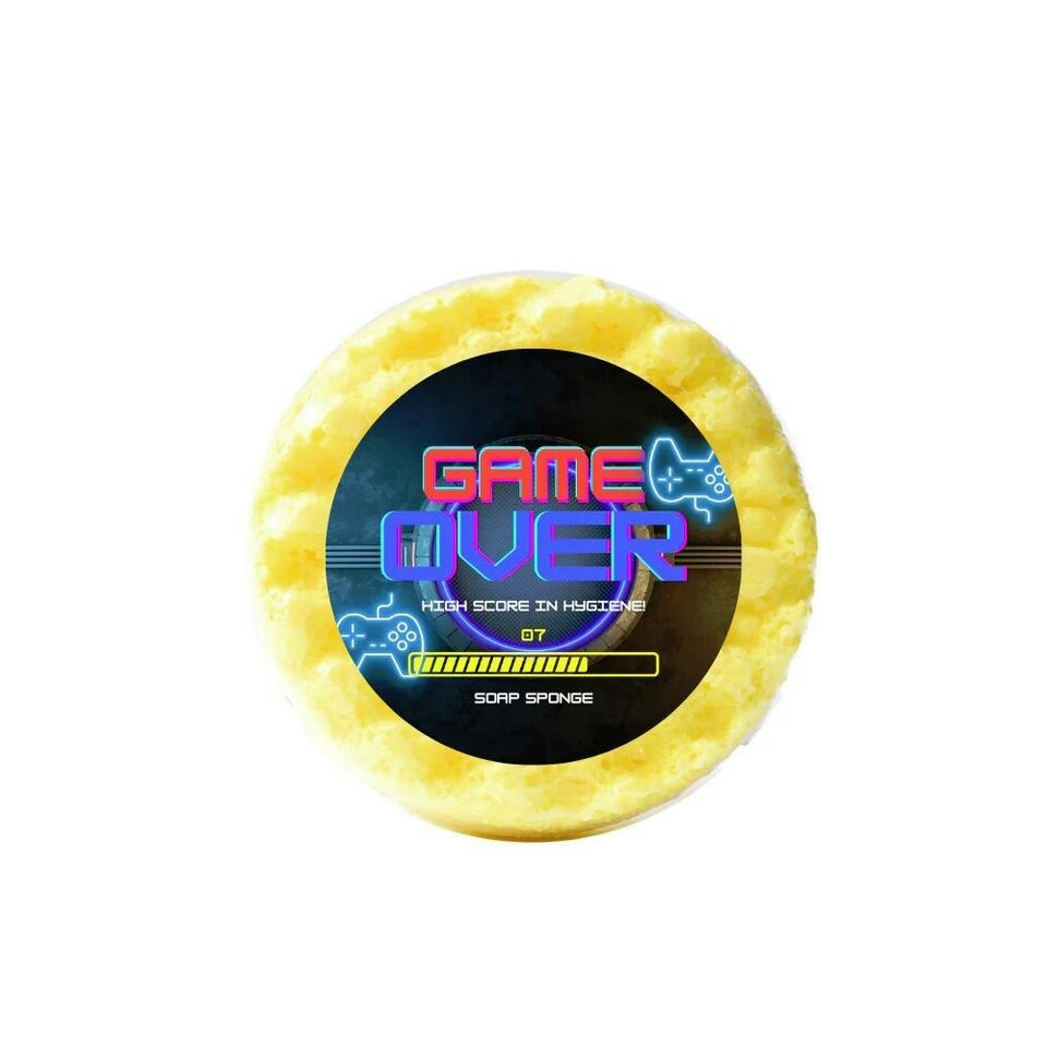 Emily Victoria Candles Triple Butter Soap Sponge - The Gamer - Lemon Meringue