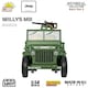 image 4 of Willys MB brick model Jeep - COBI 2805 -  1207 brick Jeep model