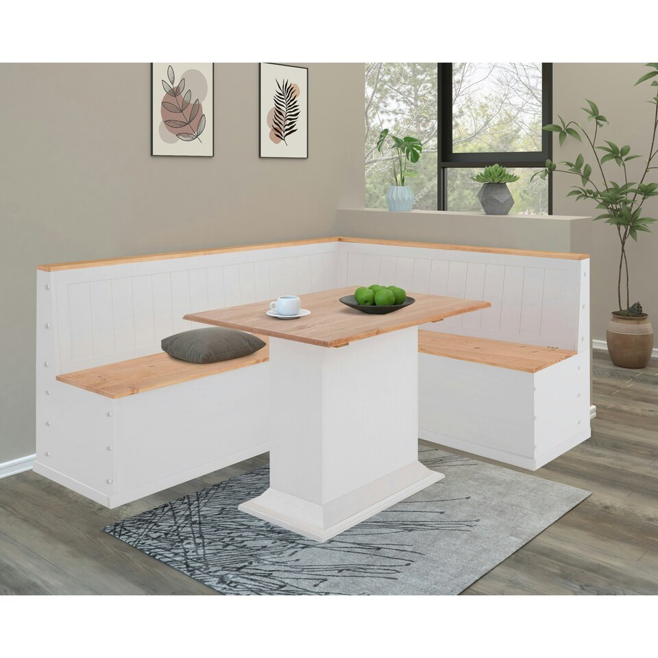 image 1 of Sara Dining Table Fix Top S WhW105x65x75cm White | White