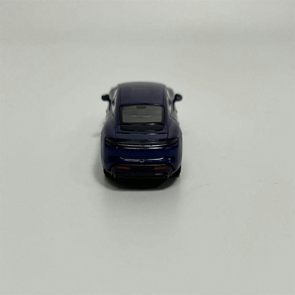 image 1 of Porsche Taycan Turbo S 2019 Dark Blue Metallic 1:87 Minichamps 870068401