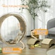 image 4 of PawHut 4 Piece Set Cat Scratching Board for Cat Treadmill, Kitten, Brown