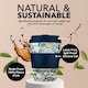 image 4 of Ecoffee Cup 12oz 350ml Van Gogh Design Reusable Eco-Friendly, Plant Based Coffee Cup with Silicone Lid & Sleeve, Old Vineyard with Peasant Woman | Multi | Old Vineyard with Peasant Woman