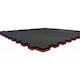 image 4 of Interlocking Floor Mat Extra Thick EVA Foam - 1m x 1m x 20mm - 4 SQM Red | Black