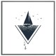 image 3 of Sailboat at sea (Picture Frame) Brown | M