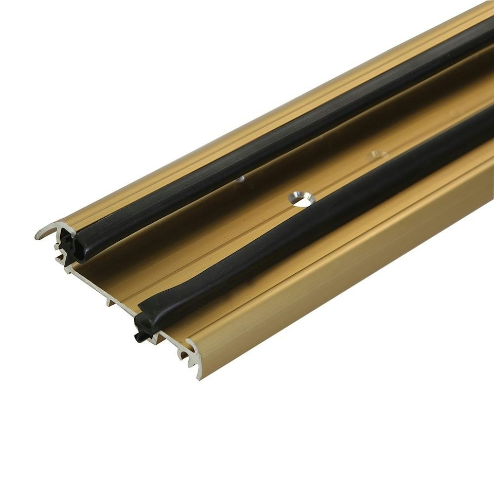 image 1 of Fixman - Slimline Door Threshold 914mm - Gold