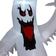 image 8 of Outsunny 11.8FT Tall Halloween Inflatable Spooky Ghost, Blow Up Outdoor Halloween Decoration with Build-in LEDs and Rotating Light for Garden, Lawn, Party