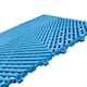 image 3 of Modular Interlocking Ribbed Vented Garage Floor Tiles - Grey | Blue | Light Blue
