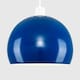 image 2 of ValueLights Retro Blue Arco Style Dome Ceiling Pendant Light Shade
