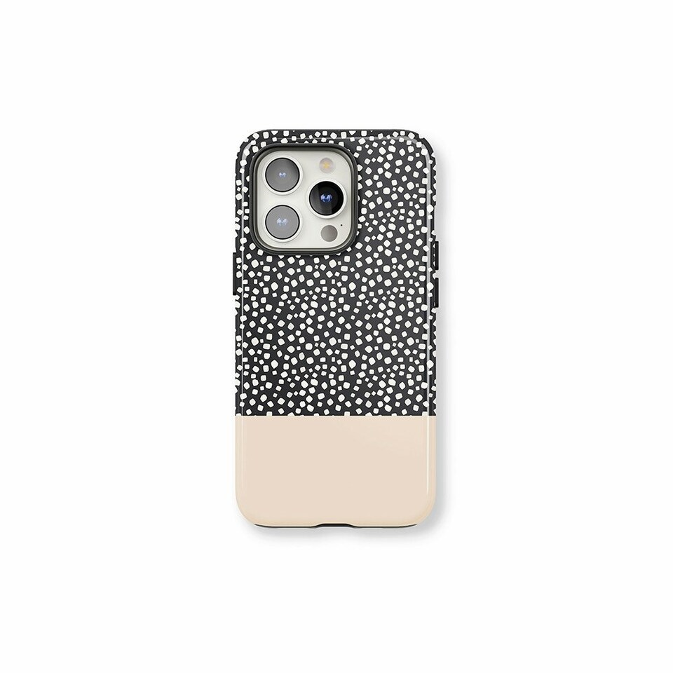 image 1 of Black Spot Phone Case | Black | iPhone 12 Pro
Tough | iPhone 12 Pro
Tough